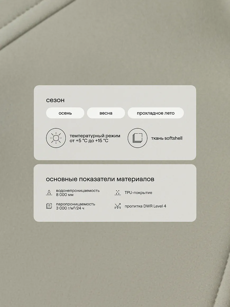 Куртка Softshell Lake Sage green