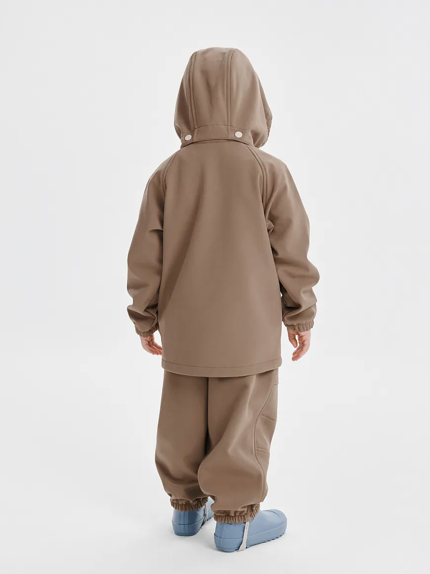 Куртка Leokid Softshell Lake Mink brown
