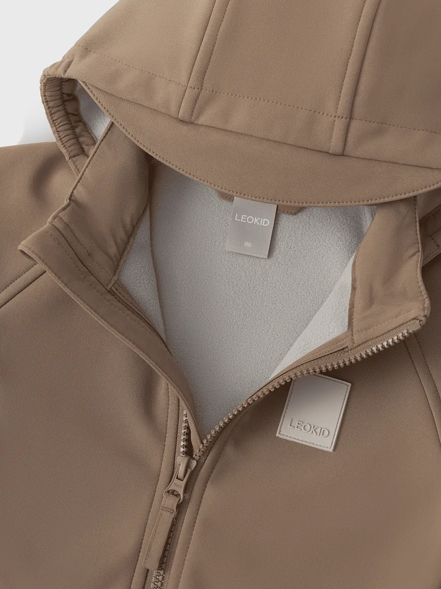 Куртка Leokid Softshell Lake Mink brown