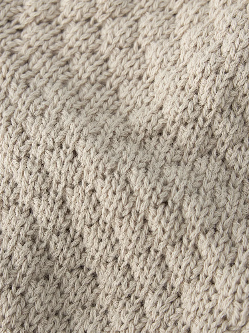 Шапка вязаная Itri Sand Shell