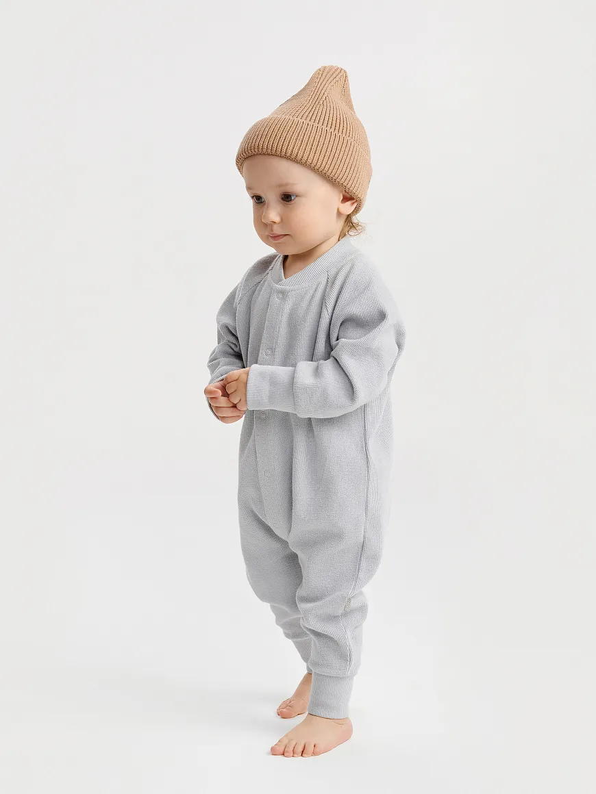 Комбинезон для новорожденных Moty Oyster gray