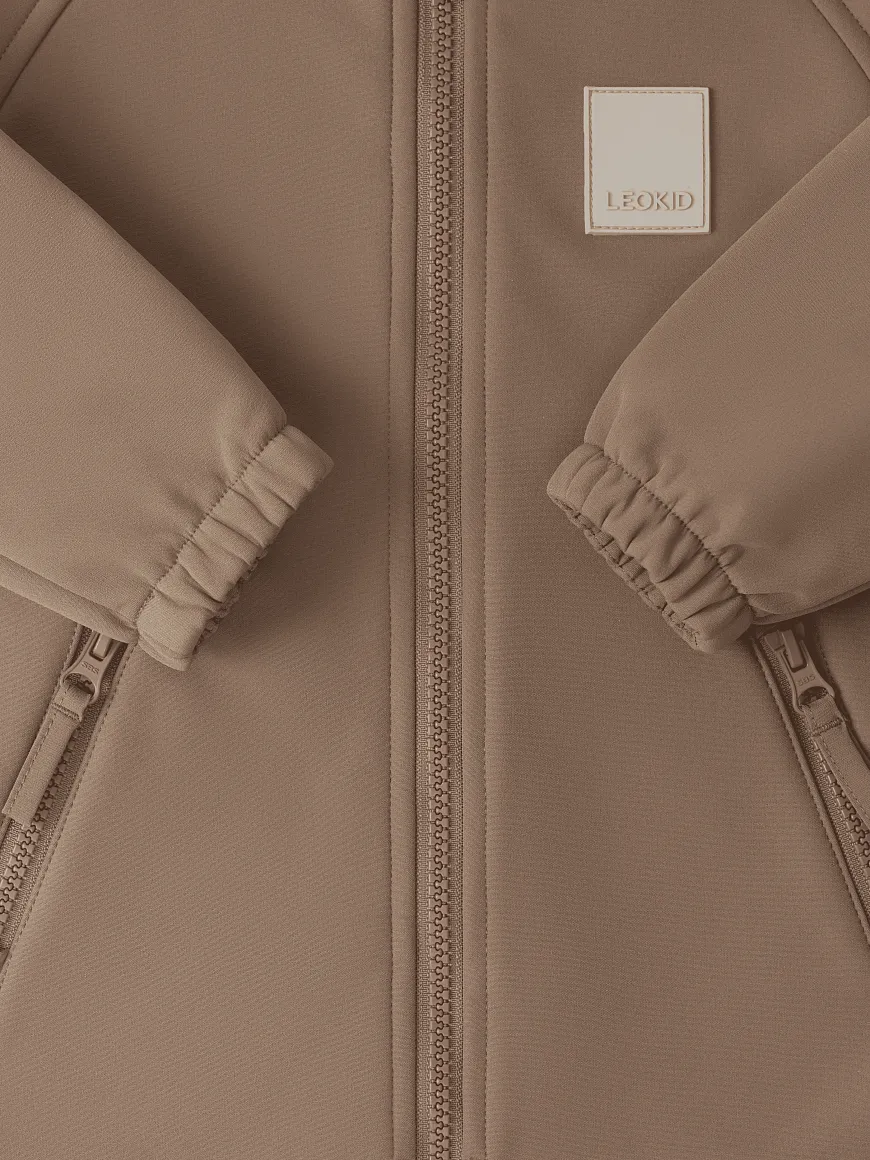 Куртка Leokid Softshell Lake Mink brown