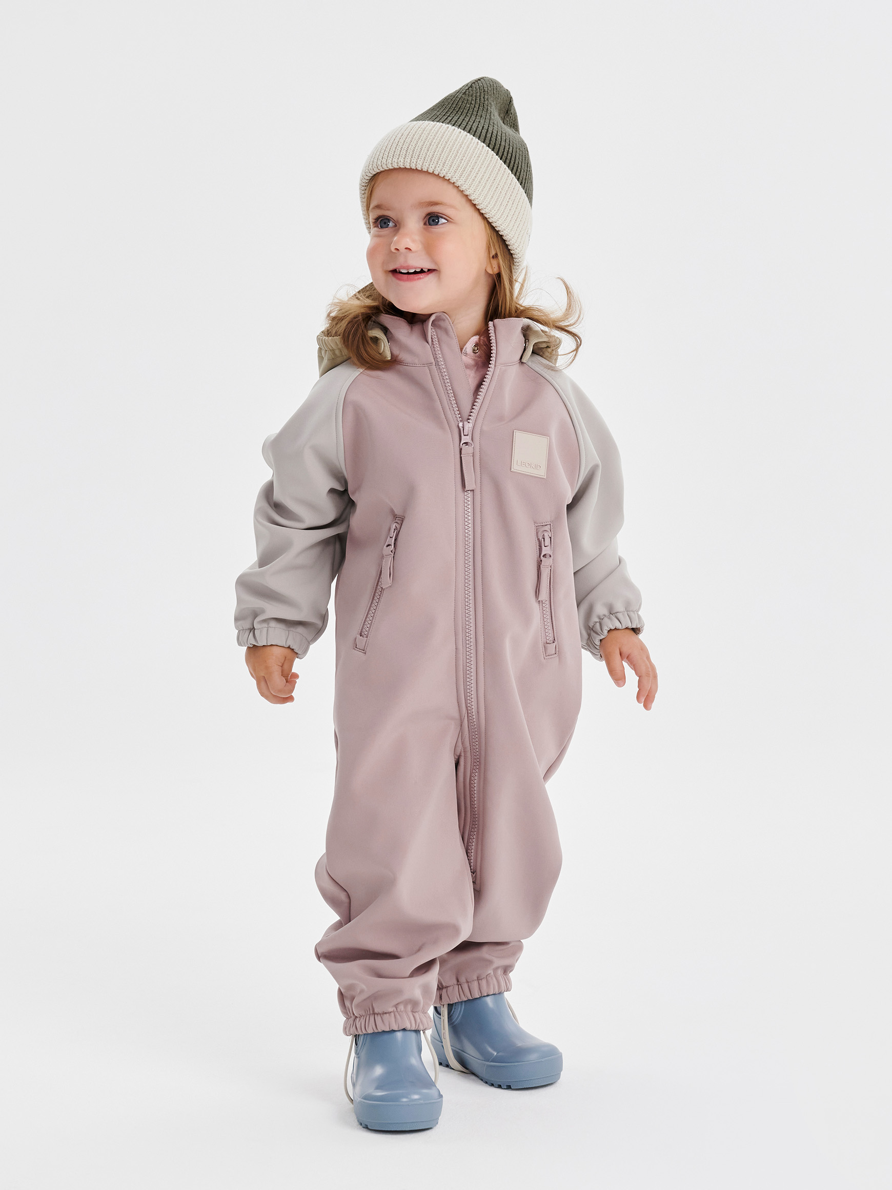 Комбинезон Leokid Softshell Lilo Fawn pink 5592₽