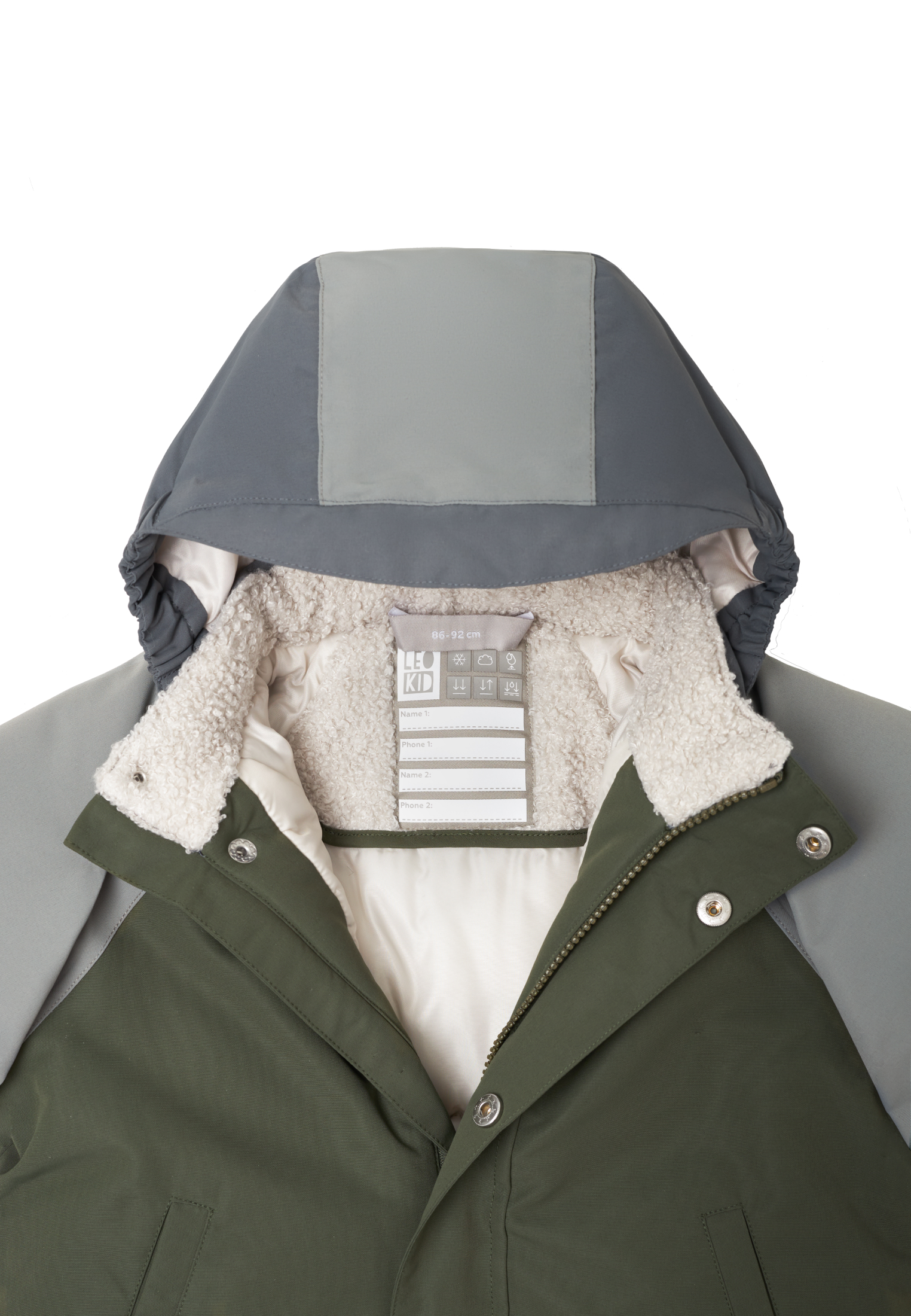 Купить Куртка зимняя Color Block Green Scape от компании Leokid