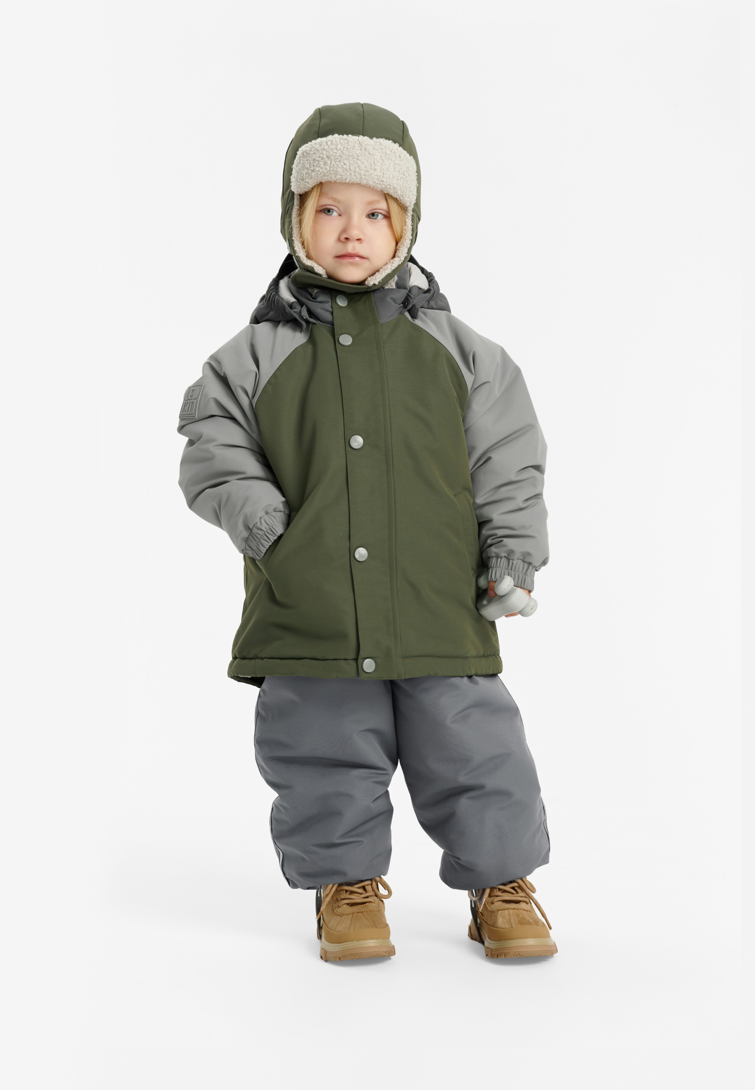 Купить Куртка зимняя Color Block Green Scape от компании Leokid