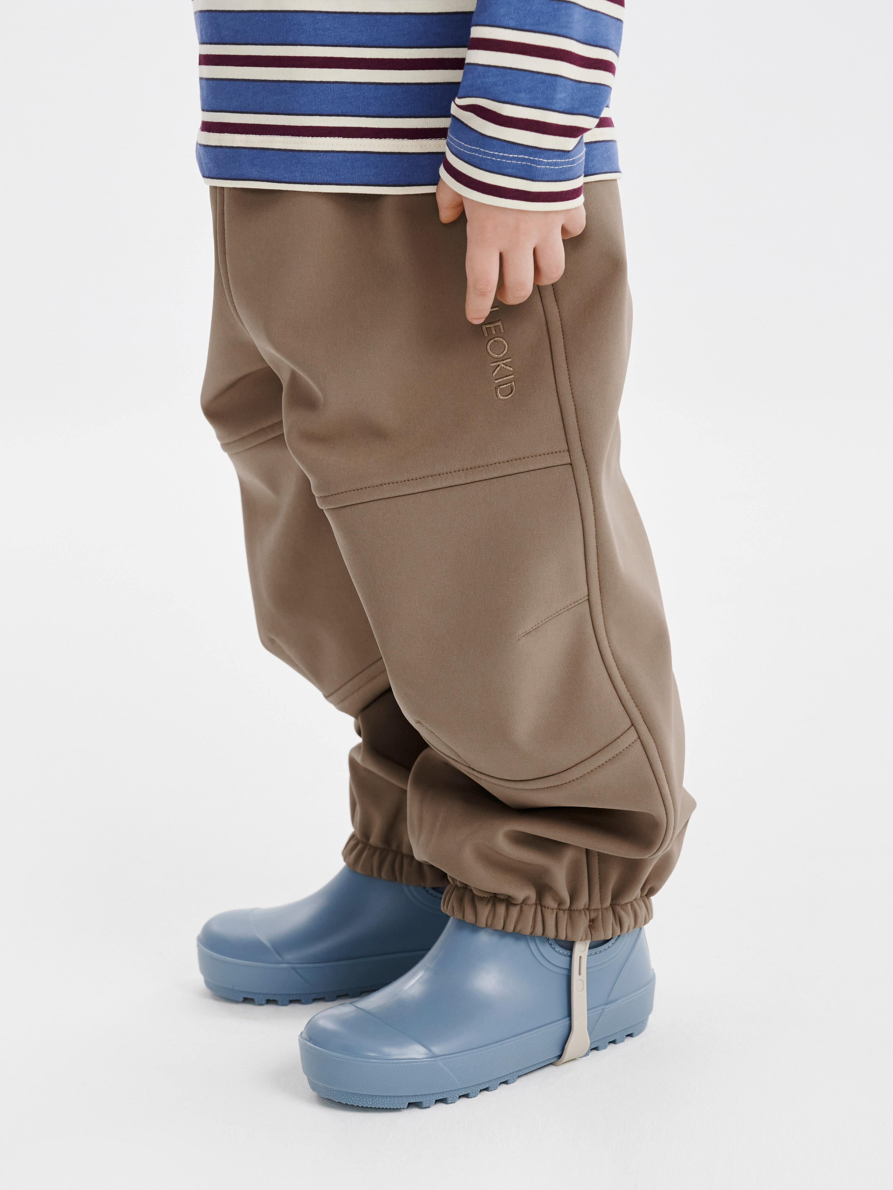 Брюки Leokid Softshell Vic Mink brown 3192₽