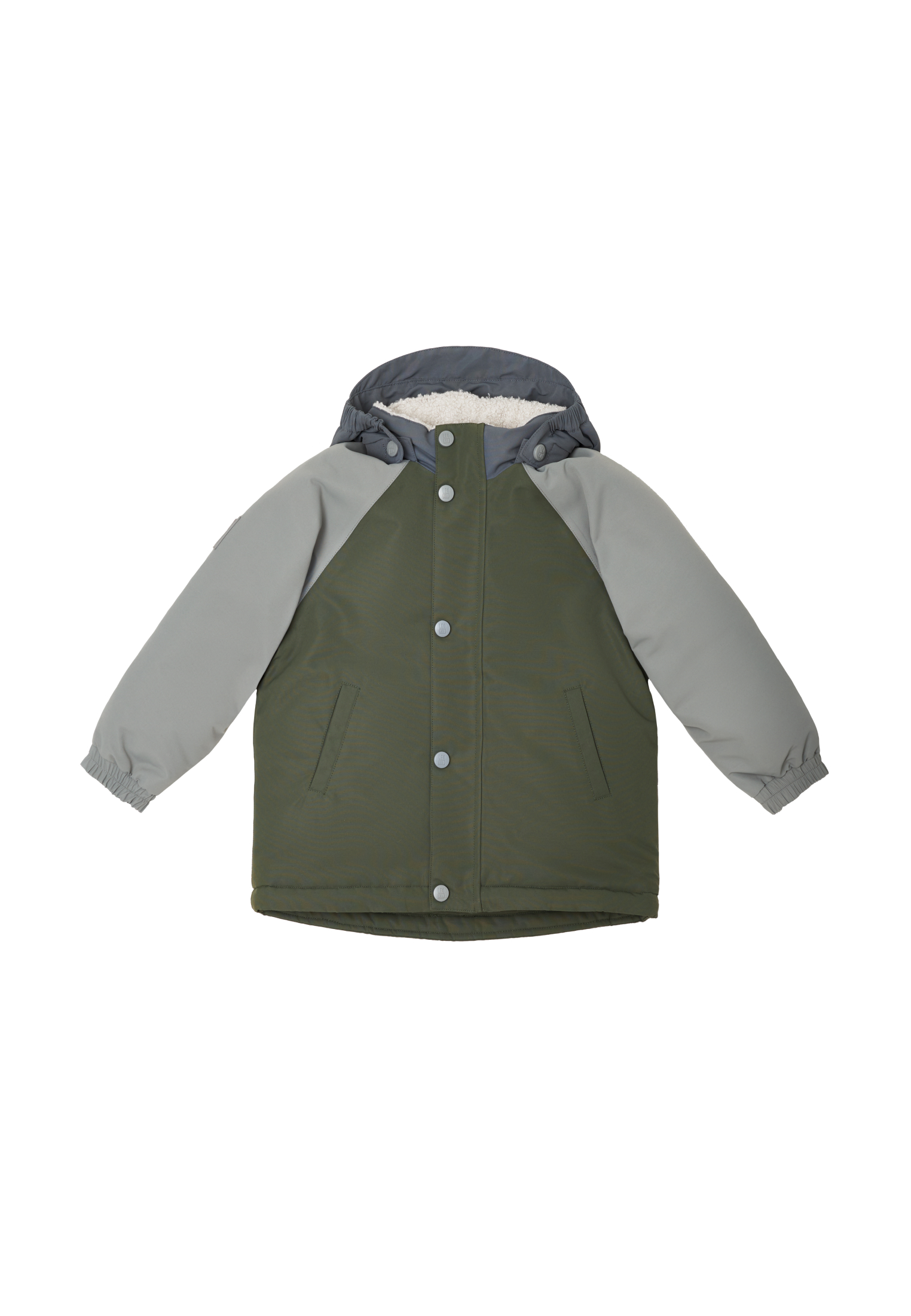 Куртка зимняя Color Block Green Scape