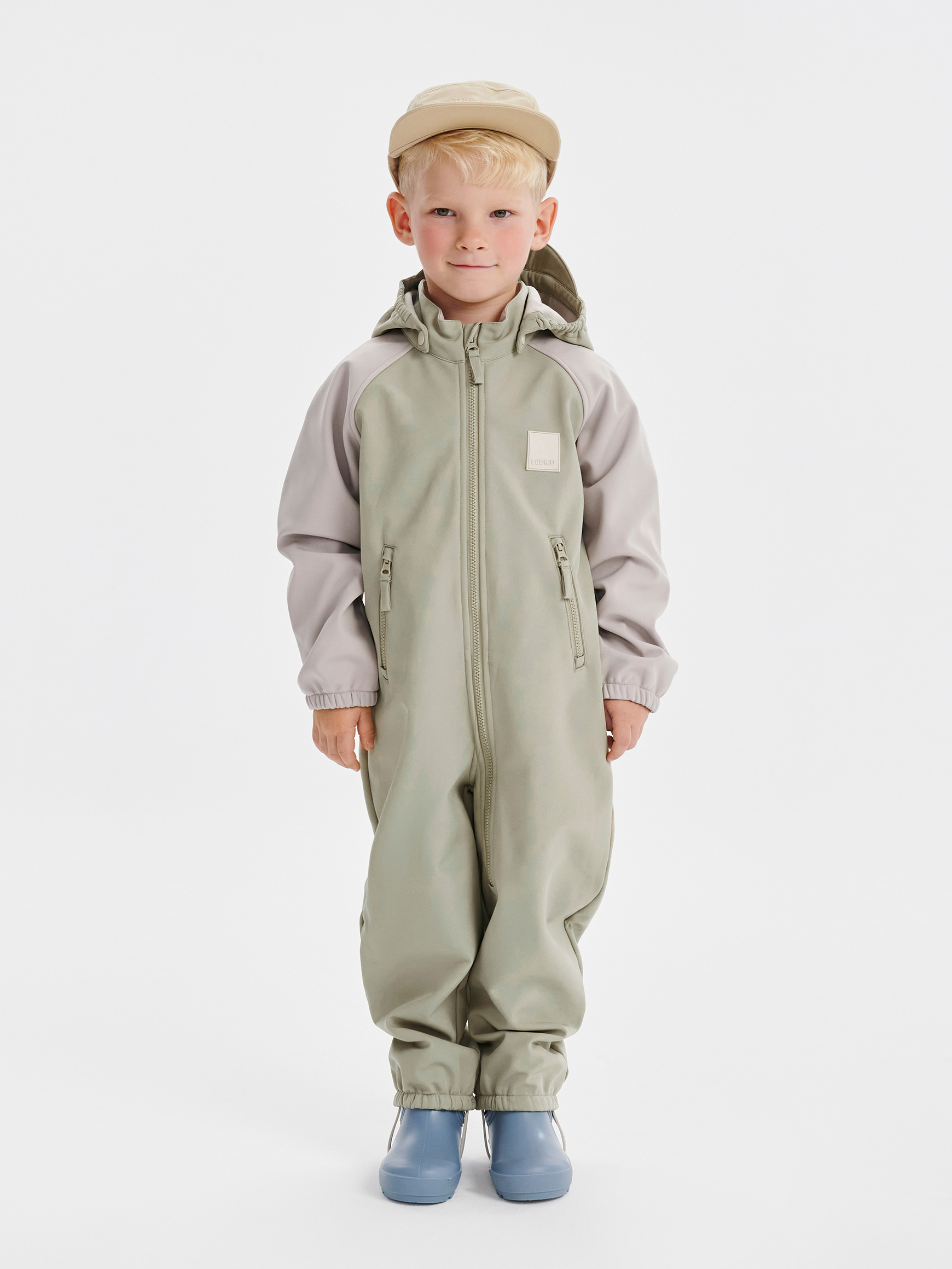 Комбинезон Leokid Softshell Lilo Sage green 5592₽