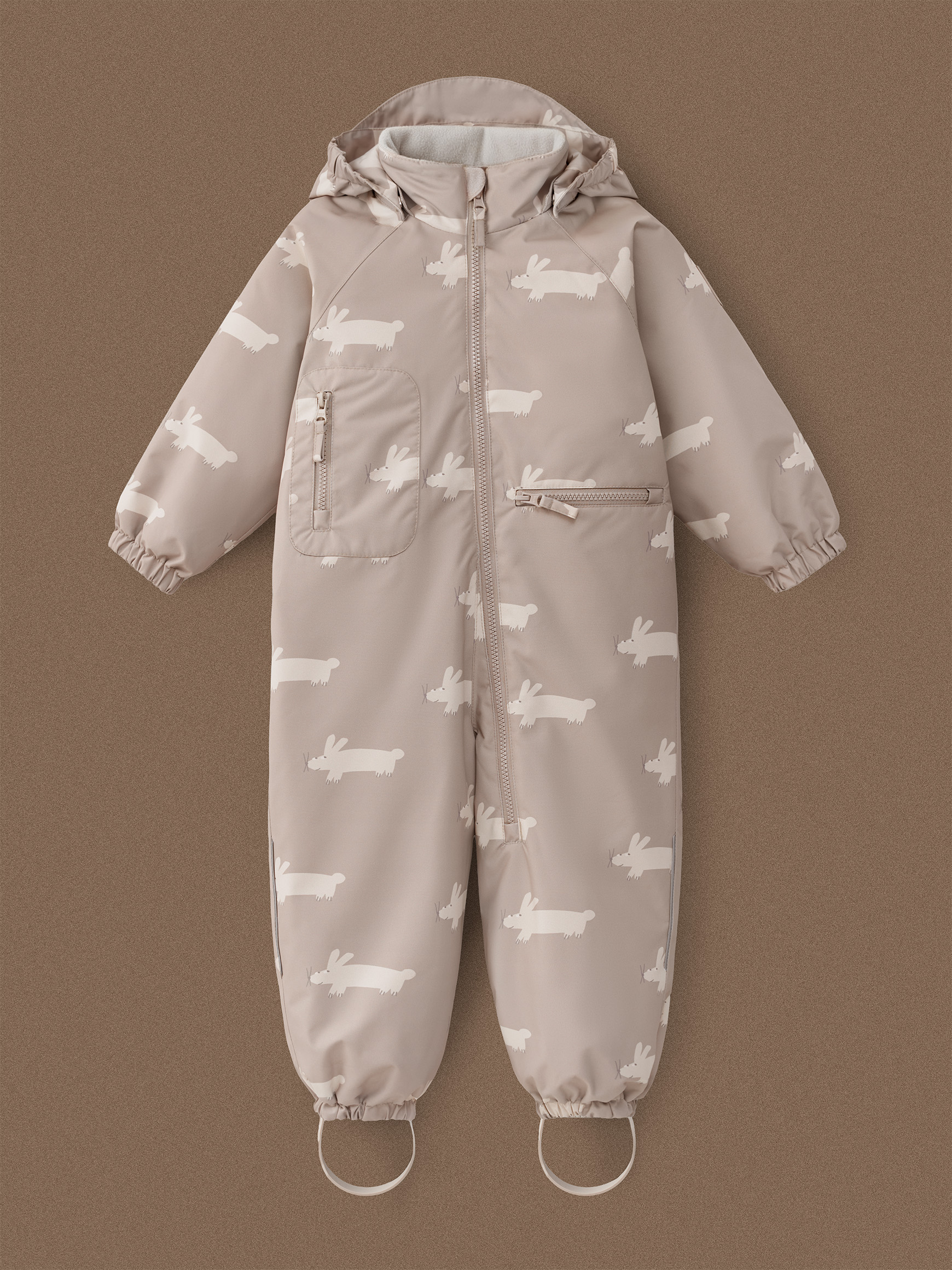 Комбинезон демисезонный Ulli Beige Fluffy