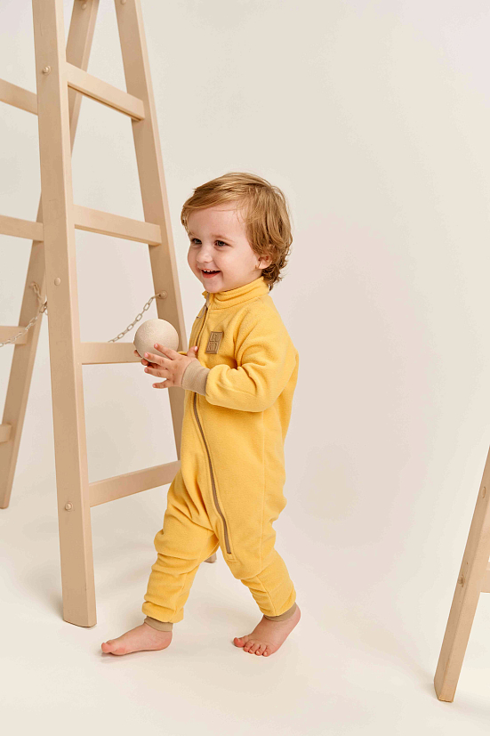 Флисовый комбинезон Leokid  Yellow Mellow