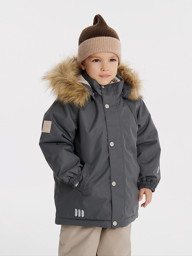 Куртка утепленная Leokid Onni Deep Gray
