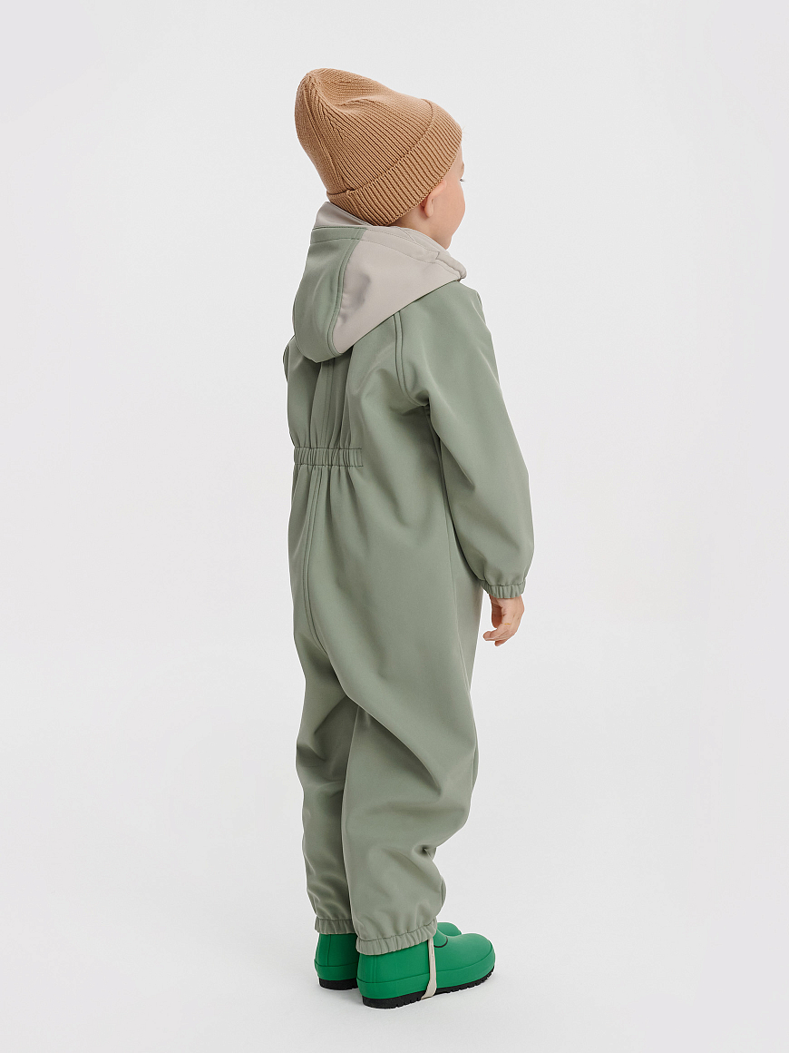 Комбинезон демисезонный Softshell Lilo Moss Gray