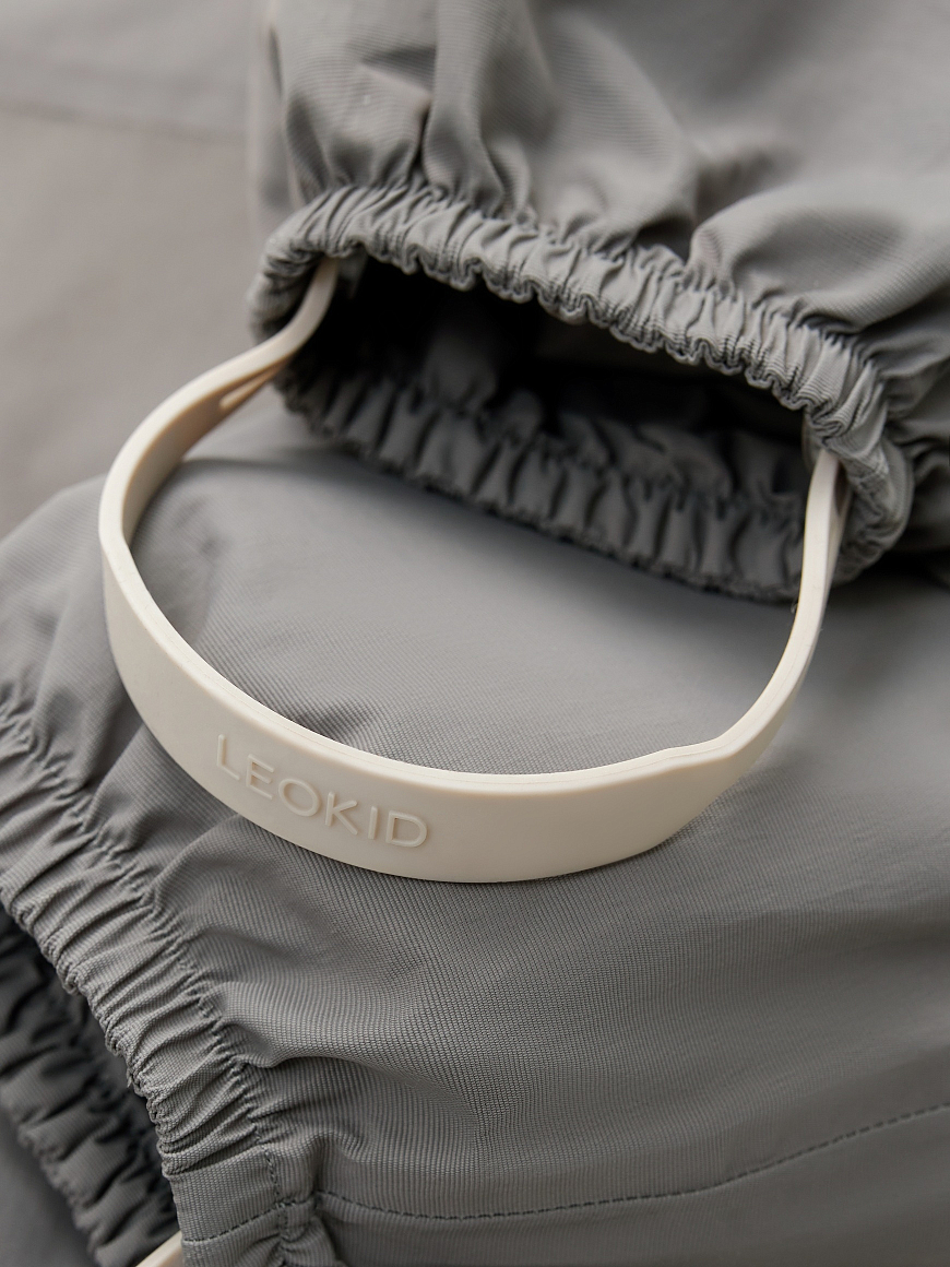 Брюки демисезонные на подтяжках Flint Slight Gray