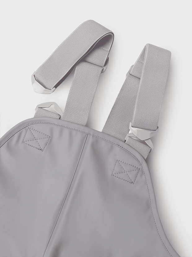 Детский непромокаемый полукомбинезон Leokid Leaf Ash Gray