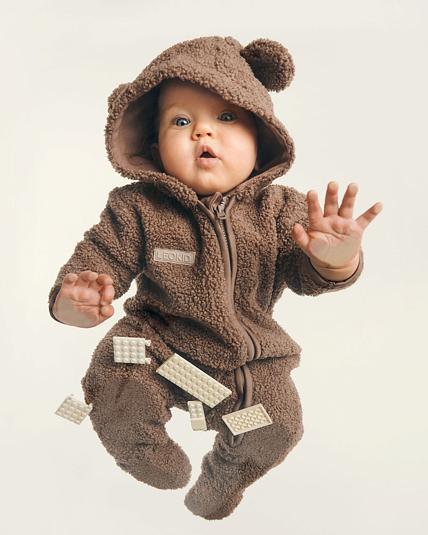 Комбинезон Leokid Fluffy Milk chocolate