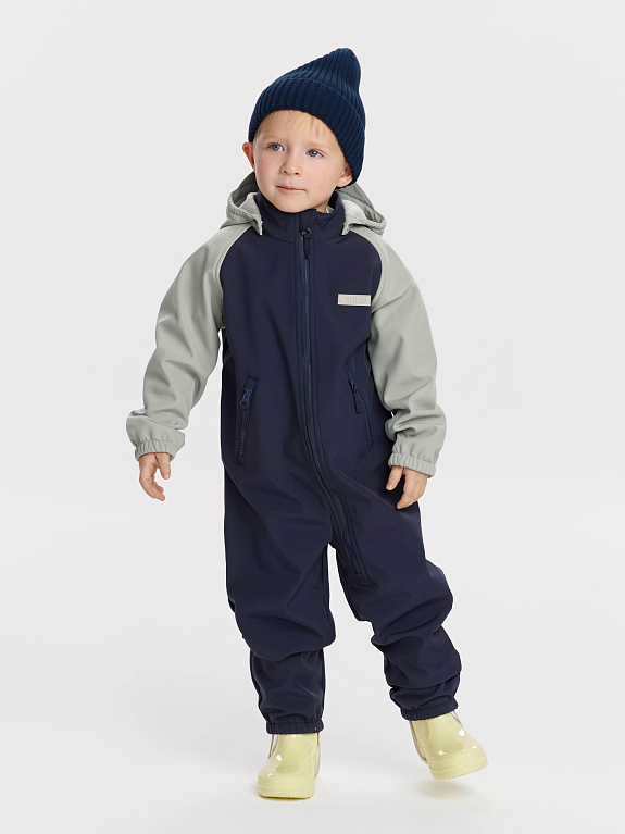 Комбинезон Leokid Softshell Lilo Navy Blue
