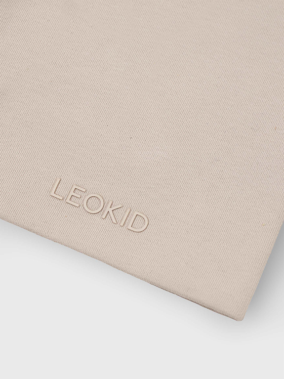 Трикотажная шапка Leokid Light Almond milk