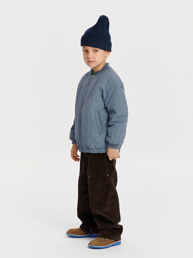 Утепленный бомбер Leokid Windmill Storm Blue