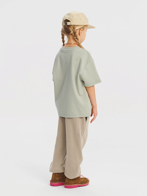 Футболка детская LEOKID Willow Moss Gray