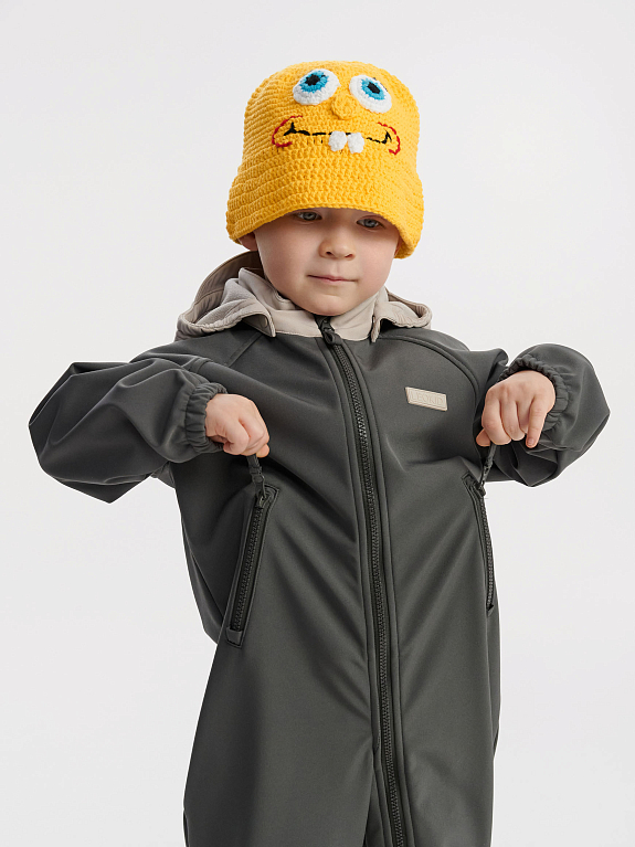 Комбинезон Leokid Softshell Lilo Asphalt