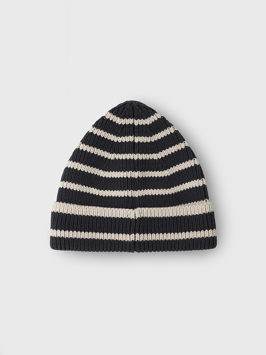 Шапка вязаная Veya Asphalt Stripes