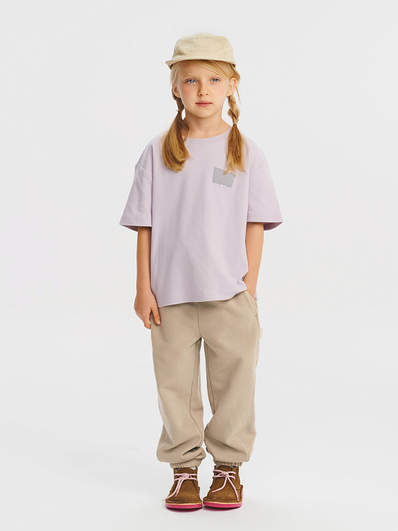Брюки трикотажные детские LEOKID Elan Brown Safari