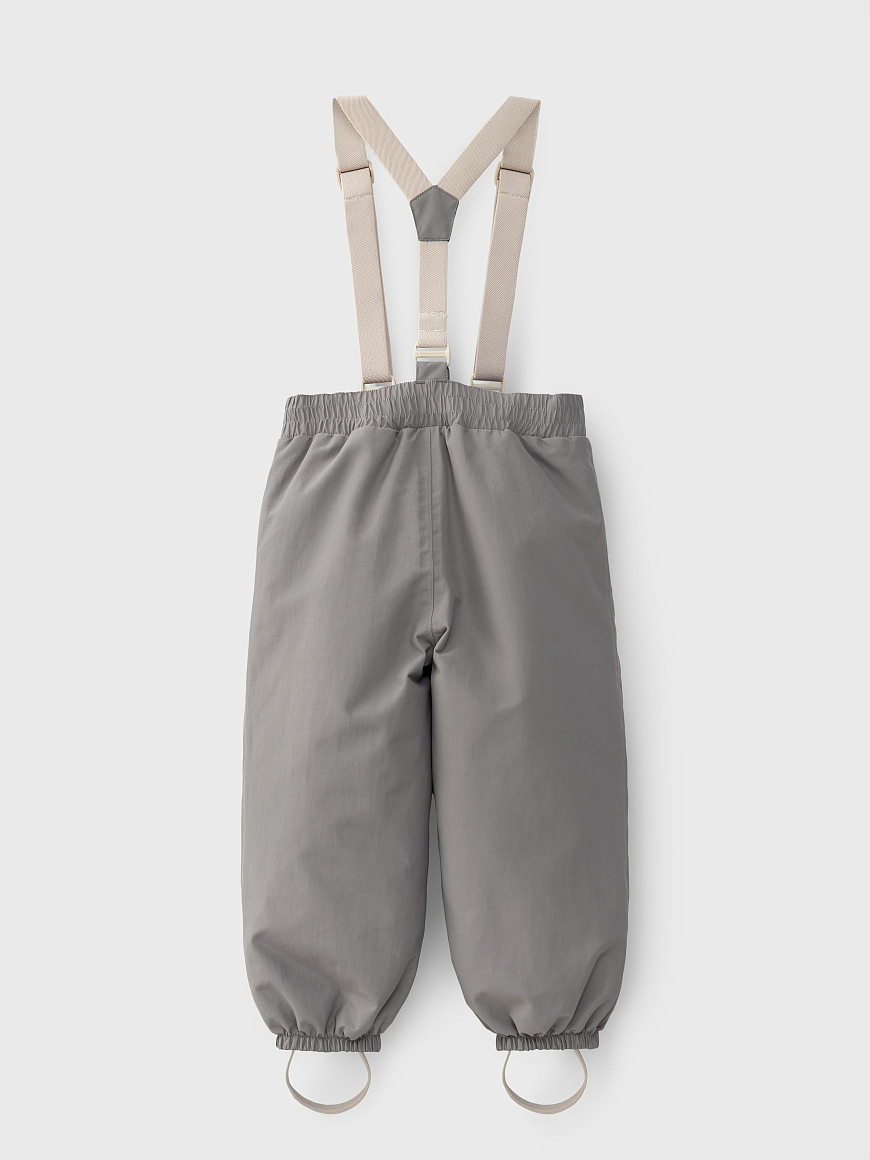 Брюки демисезонные на подтяжках Flint Slight Gray