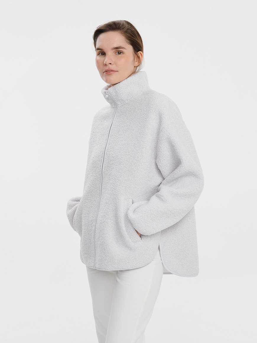 Куртка женская флисовая Oona Nimbus gray