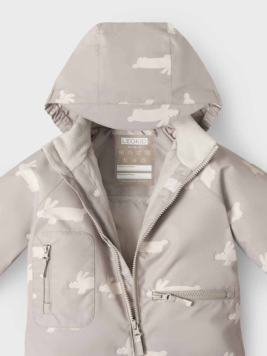 Комбинезон демисезонный Ulli Beige Fluffy
