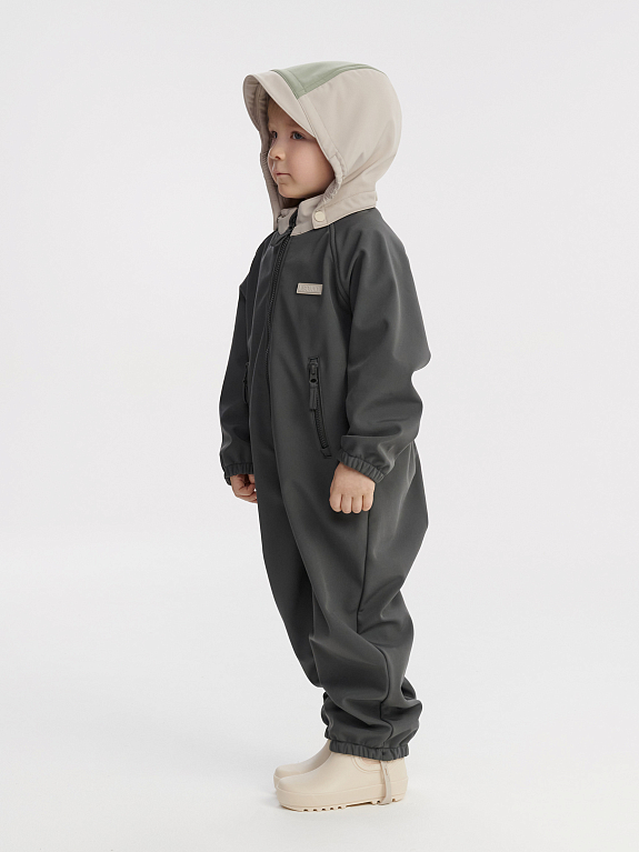 Комбинезон Leokid Softshell Lilo Asphalt