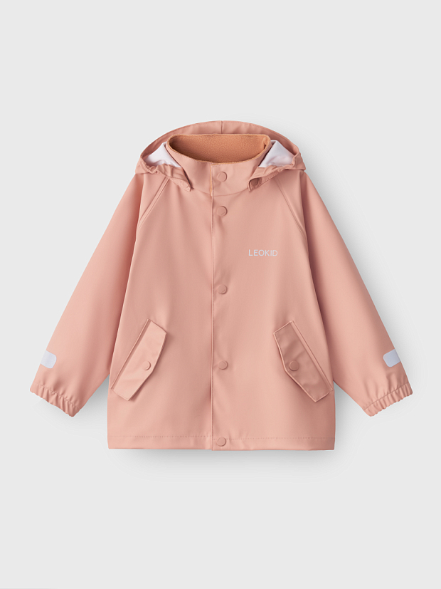 Непромокаемая куртка Leokid Leaf Pink Apricot