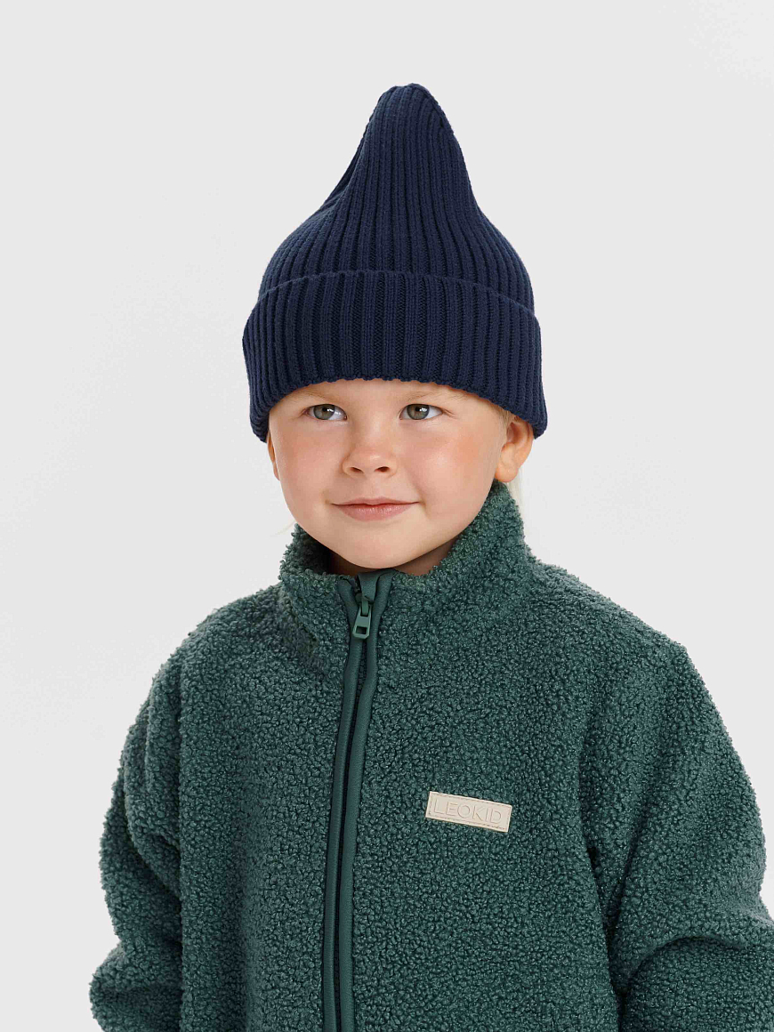 Шапка вязаная Beanie Navy Blue