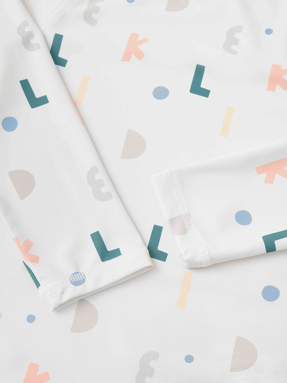 Лонгслив для плавания LEOKID Rona Leo Letters