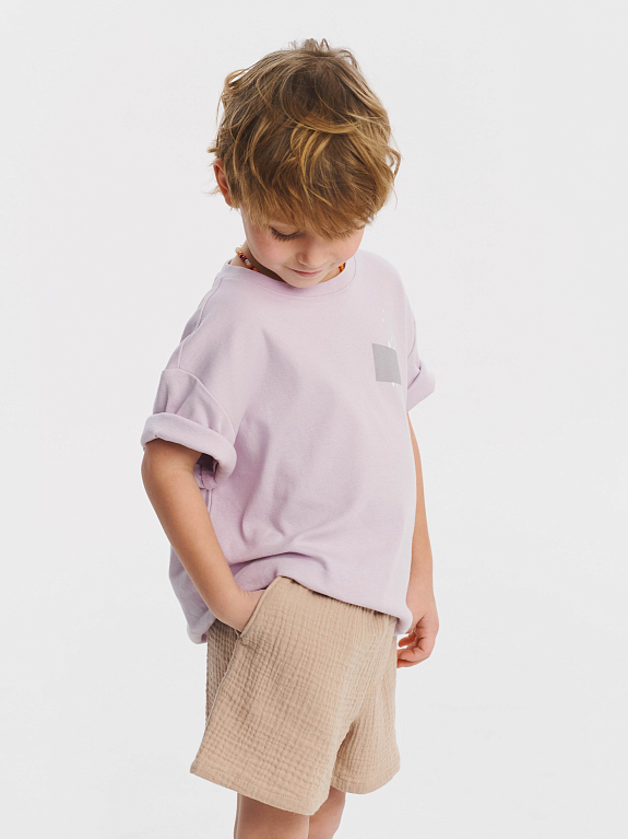 Футболка детская LEOKID Willow Misty Lilac