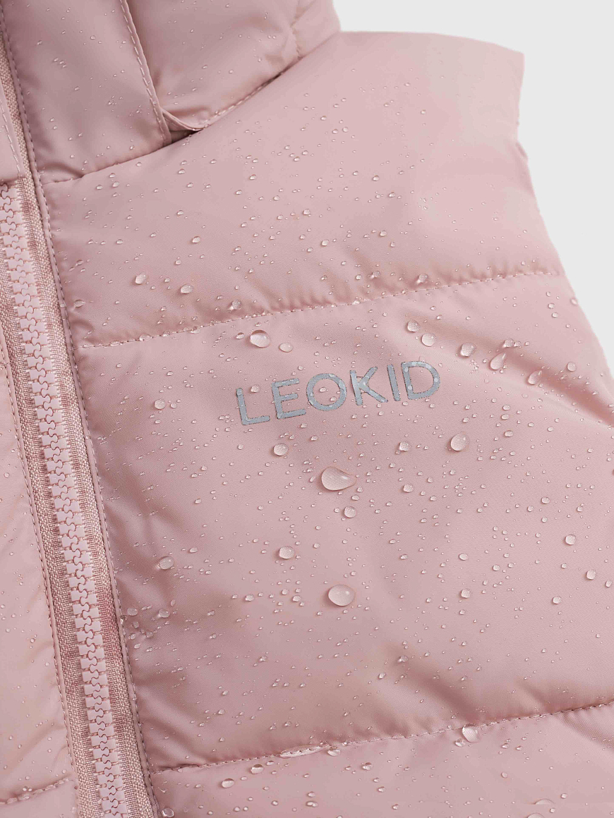 Жилет с капюшоном Leokid Stevie Pink Bloom