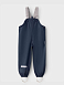 Детский непромокаемый полукомбинезон Leokid Leaf Navy Blue
