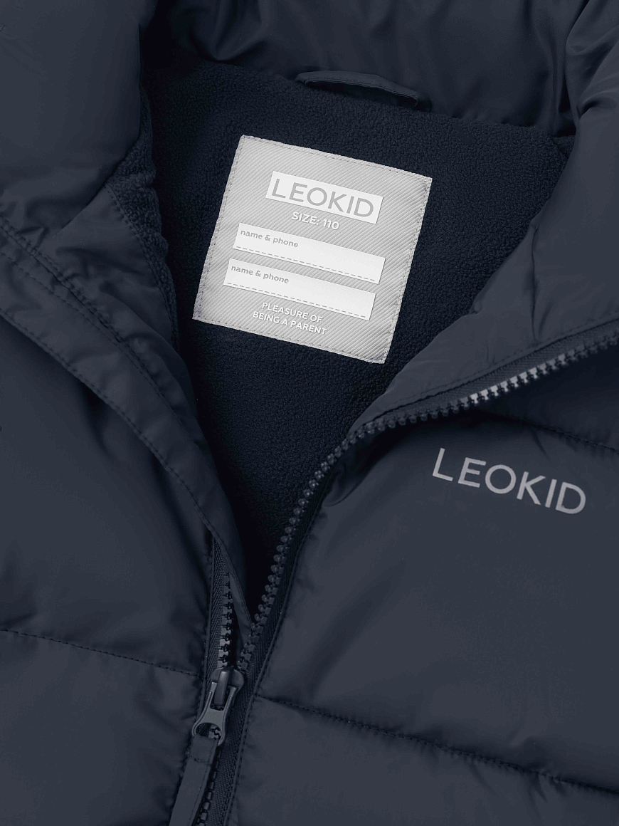 Жилет с капюшоном Leokid Stevie Navy Blue