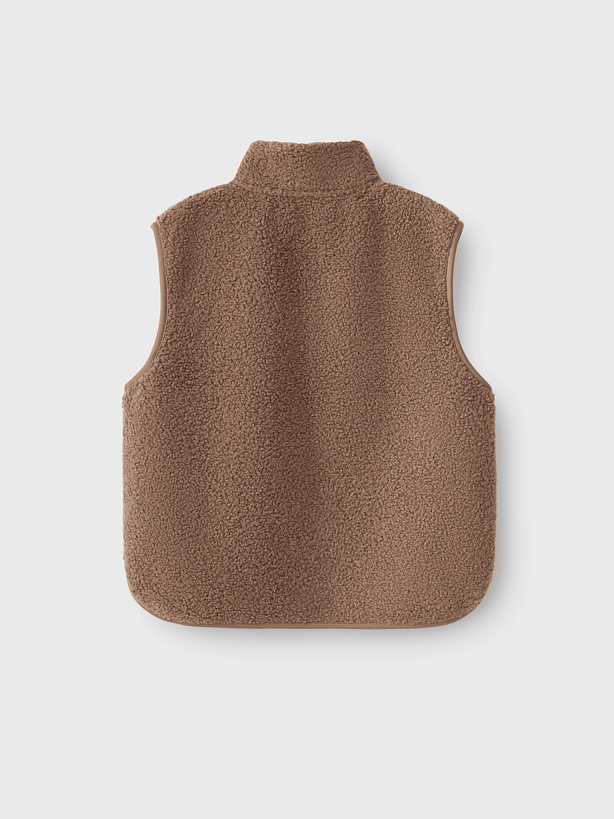 Жилет флисовый Flory Milk chocolate