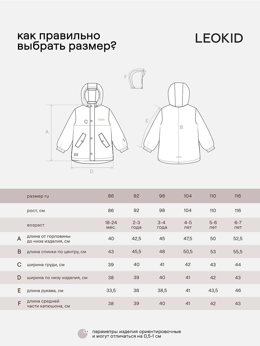 Куртка демисезонная Lilwood The Best Day is Every Day