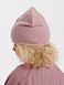 Трикотажная шапка Leokid Light Plum Pink