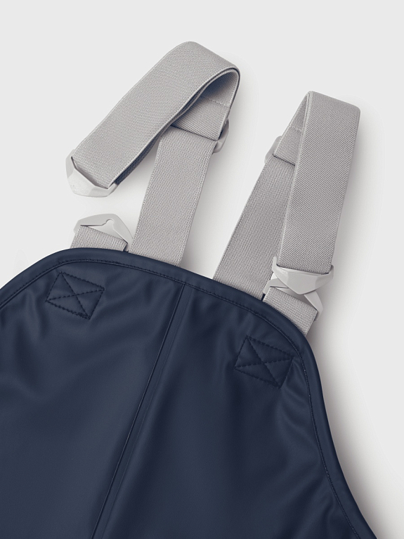 Детский непромокаемый полукомбинезон Leokid Leaf Navy Blue