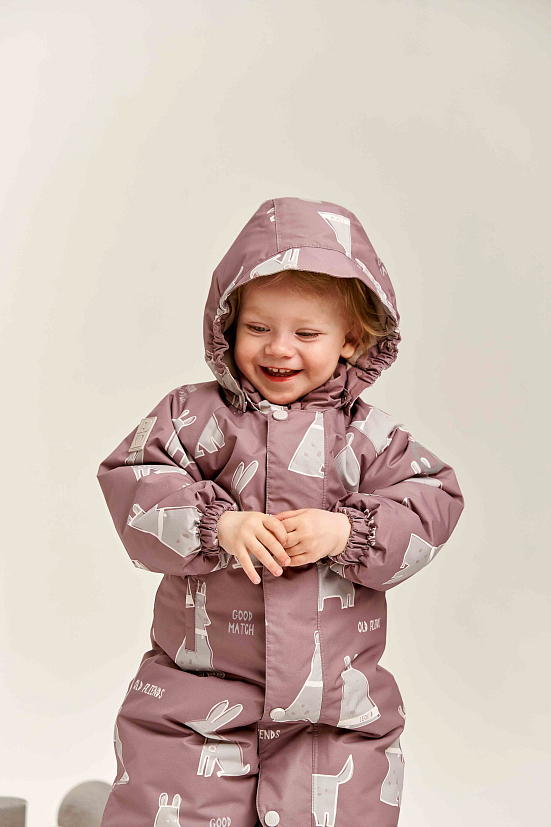 Зимний комбинезон Leokid Hero  Old Friends Pink