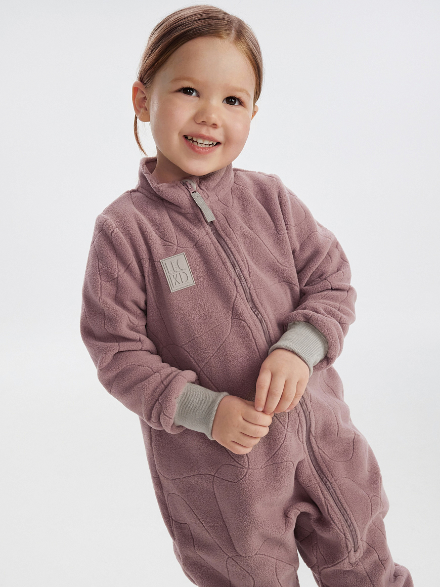 Комбинезон флисовый Tilio Wood Pink