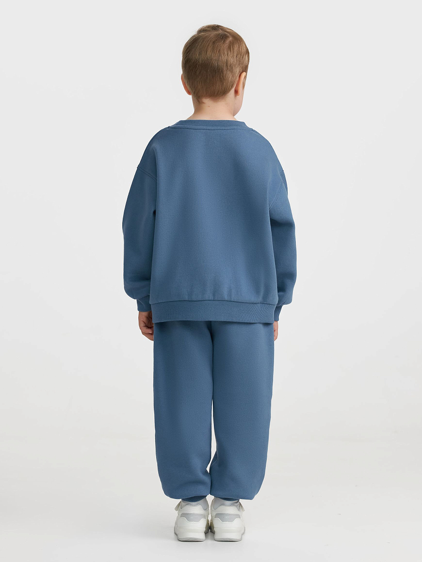 Брюки трикотажные Terry Salt Blue