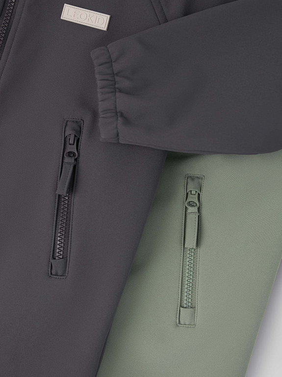 Комбинезон Leokid Softshell Lilo Asphalt