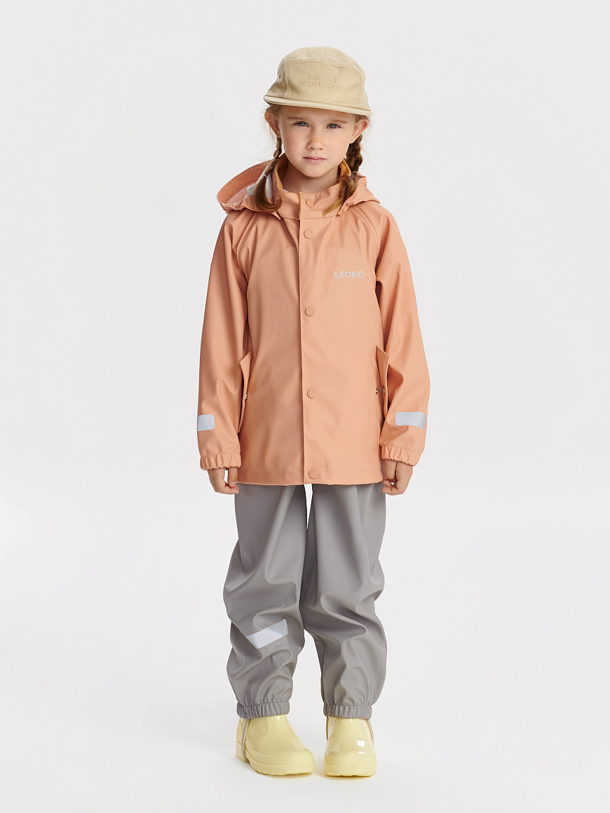 Куртка непромокаемая Leaf Pink Apricot