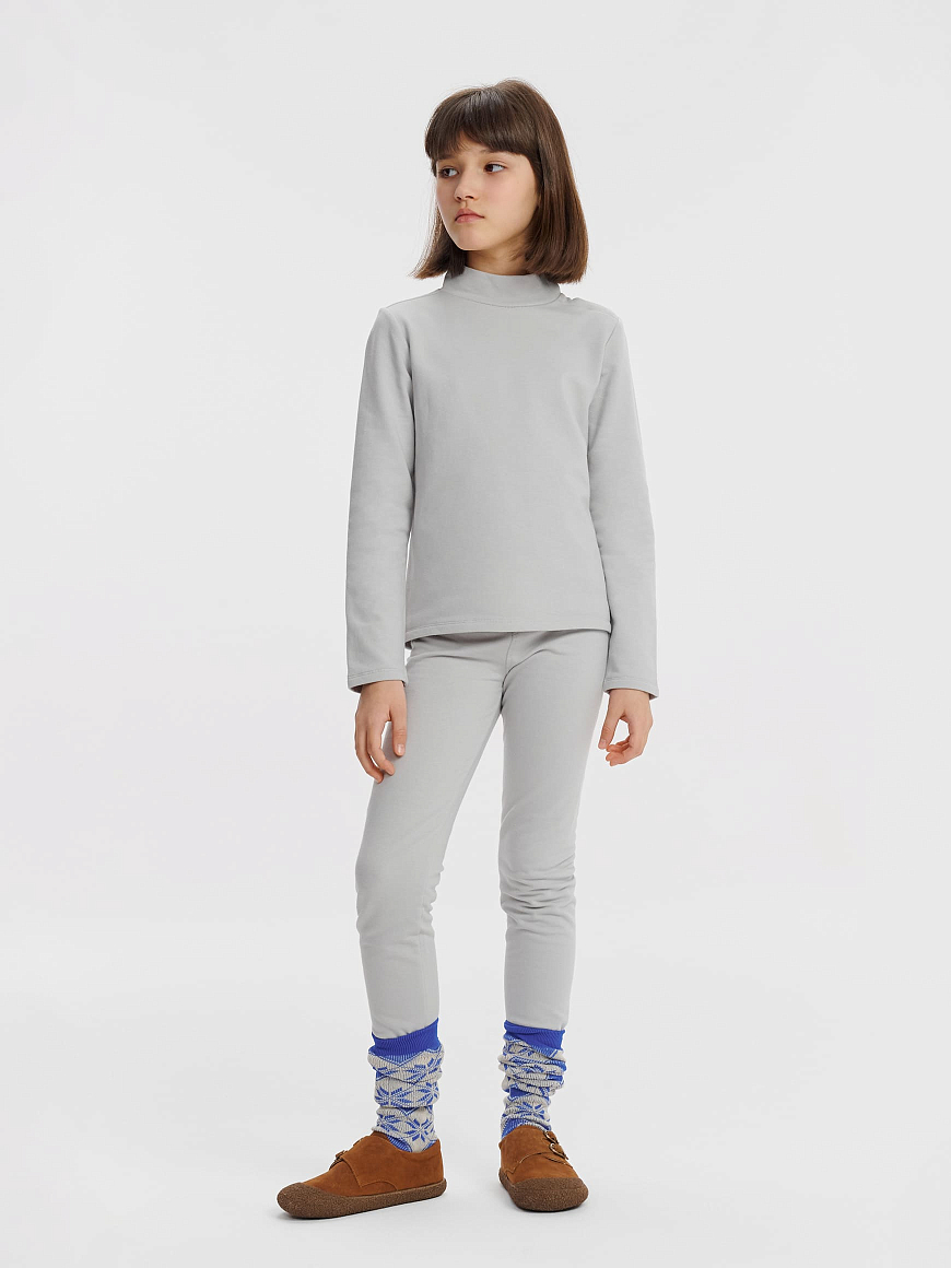 Термофутболка с рукавами Ova Oyster gray