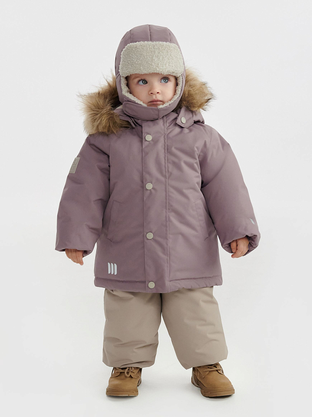 Зимняя куртка Leokid Onni Pink Slate