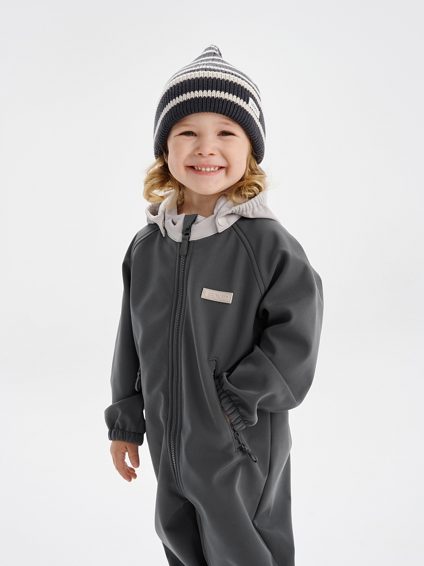 Комбинезон демисезонный Softshell Lilo Asphalt