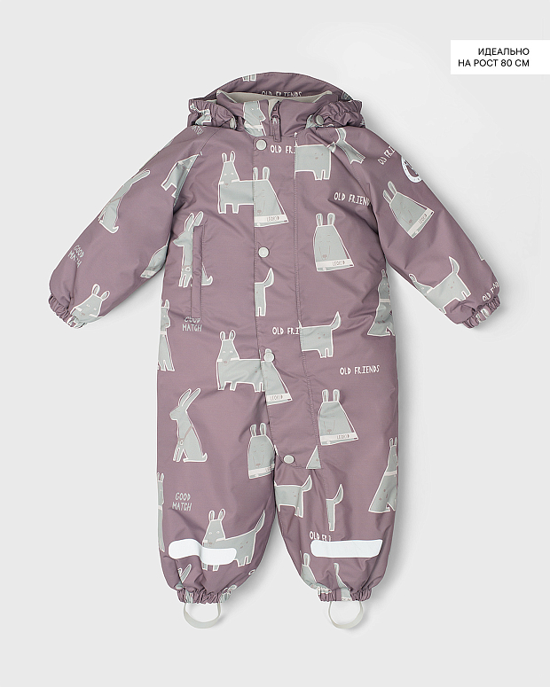 Зимний комбинезон Leokid Hero  Old Friends Pink